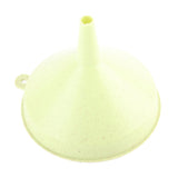 Oil Funnel Nesting Plastic Kitchen Funnel for Edible Oil Wine Liquid Filling and Transferring Large Size Green