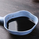 Small Dish Blue Multifunctional Safe Durable Reusable Small Dipping Sauce Bowls with Handle for Kitchen Restaurant