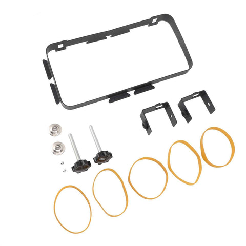 Trash Bag Holder Rack with Adjustable Clamp Hanging Stand Carbon Steel Portable Heavy Load Garbage Hook for Cabinet Camp In Australia - Darrahopens