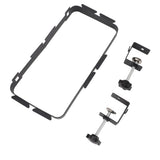 Trash Bag Holder Rack with Adjustable Clamp Hanging Stand Carbon Steel Portable Heavy Load Garbage Hook for Cabinet Camp In Australia - Darrahopens