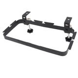 Trash Bag Holder Rack with Adjustable Clamp Hanging Stand Carbon Steel Portable Heavy Load Garbage Hook for Cabinet Camp