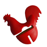 Kitchen Rooster Pot Clip Soft Elastic Silicone Rooster Kitchen Accessories Clip for Home Red In Australia - Darrahopens