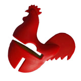 Kitchen Rooster Pot Clip Soft Elastic Silicone Rooster Kitchen Accessories Clip for Home Red In Australia - Darrahopens