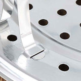 Steaming Rack with Removable Leg Stainless Steel Steam Tray Stand Cooking Bread Rack Kitchen Tool 18cm In Australia - Darrahopens