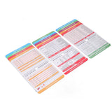 3 Pack Pot Sheets Magnet Set Fryer Pressure Cooker Keto Food Perfect Temperature Cooking Time Guide for Meat Beef Pork Vegetable Kitchen Gadgets In Australia - Darrahopens