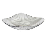 Transparent Grey Fruit Plate Large Plastic Serving Bowl Hand Made Candy Snack Bowl for Living Room Restaurant Party In Australia - Darrahopens