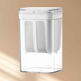 Yogurt Strainer 1100ml Stainless Steel 80 Mesh Fine Hole See Through Easy Operation Whey Separator for Home Kitchen