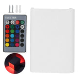 Wall Lamp RGBW Remote Control 5W Aluminum LED Wall Light for Bedroom Hallway StairsWhite Shell In Australia - Darrahopens