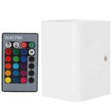 Wall Lamp RGBW Remote Control 5W Aluminum LED Wall Light for Bedroom Hallway StairsWhite Shell In Australia - Darrahopens