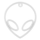 Alien Neon Sign Innovative Wall Hanging Decorative Night Light Battery/USB Operated Blue