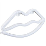 LED Neon Light Lip Shape USB Or Battery Powered Decoration Night Light for Bedroom Bar Festival In Australia - Darrahopens