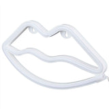 LED Neon Light Lip Shape USB Or Battery Powered Decoration Night Light for Bedroom Bar Festival In Australia - Darrahopens