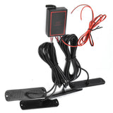 Car 4x6LED Sync Red Blue Strobe Flash Light LED Emergency Warning Lamp 12V with Remote Control