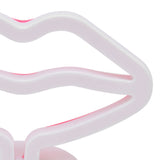 Lip Shaped LED Neon Signs with Stand USB Powered Neon Light Lamp for Baby Room Party