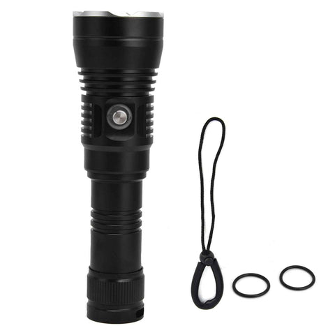 XHP70 3500lm Diving Flashlight Aluminum Alloy Professional 100m IP68 Underwater Flashlight for Diving Fishing In Australia - Darrahopens