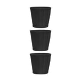3PCS Cloth Lampshade E14 Clip On Fabric Lamp Cover for Chandelier Wall Lamp Office Home Decor(Black ) In Australia - Darrahopens