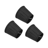 3PCS Cloth Lampshade E14 Clip On Fabric Lamp Cover for Chandelier Wall Lamp Office Home Decor(Black ) In Australia - Darrahopens