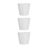 3PCS Cloth Lampshade E14 Clip On Fabric Lamp Cover for Chandelier Wall Lamp Office Home Decor(White ) In Australia - Darrahopens