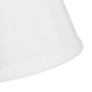 3PCS Cloth Lampshade E14 Clip On Fabric Lamp Cover for Chandelier Wall Lamp Office Home Decor(White )