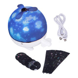LED Star Sky Projection Lamp USB Powered Infrared Remote Control Night Light for Home Party In Australia - Darrahopens