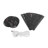 Lucky Star Projection Lamp Portable 3 Colors Ambient Lamp USB Powered Night Light for Home