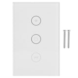 WiFi Curtain Switch Smart Touch Switch Wireless Remote Control Window Switch US 100‑240V In Australia - Darrahopens