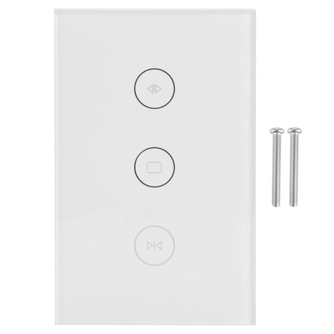 WiFi Curtain Switch Smart Touch Switch Wireless Remote Control Window Switch US 100‑240V In Australia - Darrahopens
