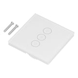 WiFi Smart Wall Light Switch Glass Panel Touch Remote Voice Control Light Switch In Australia - Darrahopens