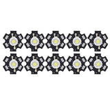 10Pcs Ultra Bright LED Chip 3V DIY Light Beads for Ceiling Light Downlight Flashlight Table LampWhite Light 6500K 1W In Australia - Darrahopens