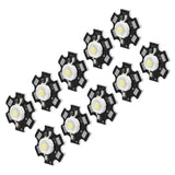 10Pcs Ultra Bright LED Chip 3V DIY Light Beads for Ceiling Light Downlight Flashlight Table LampWhite Light 6500K 1W In Australia - Darrahopens