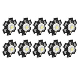 10Pcs Ultra Bright LED Chip 3V DIY Light Beads for Ceiling Light Downlight Flashlight Table LampWhite Light 6500K 1W In Australia - Darrahopens