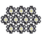 10Pcs Ultra Bright LED Chip 3V DIY Light Beads for Ceiling Light Downlight Flashlight Table LampWhite Light 6500K 1W In Australia - Darrahopens