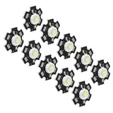 10Pcs Ultra Bright LED Chip 3V DIY Light Beads for Ceiling Light Downlight Flashlight Table LampWhite Light 6500K 3W