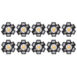 10Pcs Ultra Bright LED Chip 3V DIY Light Beads for Ceiling Light Downlight Flashlight Table LampWarm Light 3000K 1W In Australia - Darrahopens