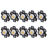 10Pcs Ultra Bright LED Chip 3V DIY Light Beads for Ceiling Light Downlight Flashlight Table LampWarm Light 3000K 1W In Australia - Darrahopens
