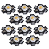 10Pcs Ultra Bright LED Chip 3V DIY Light Beads for Ceiling Light Downlight Flashlight Table LampWarm Light 3000K 1W In Australia - Darrahopens