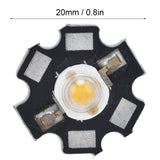 10Pcs Ultra Bright LED Chip 3V DIY Light Beads for Ceiling Light Downlight Flashlight Table LampWarm Light 3000K 1W