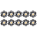 10Pcs Ultra Bright LED Chip 3V DIY Light Beads for Ceiling Light Downlight Flashlight Table LampWarm Light 3000K 3W In Australia - Darrahopens
