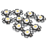 10Pcs Ultra Bright LED Chip 3V DIY Light Beads for Ceiling Light Downlight Flashlight Table LampWarm Light 3000K 3W In Australia - Darrahopens