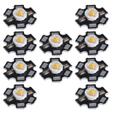 10Pcs Ultra Bright LED Chip 3V DIY Light Beads for Ceiling Light Downlight Flashlight Table LampWarm Light 3000K 3W In Australia - Darrahopens