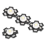 10PCS 1W LED Chip Highlight DIY Light Beads with Aluminum Base 6500k 90lm 20mm White Light In Australia - Darrahopens