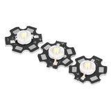 10PCS 1W LED Chip Highlight DIY Light Beads with Aluminum Base 6500k 90lm 20mm White Light In Australia - Darrahopens