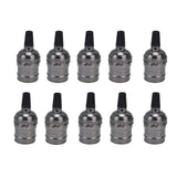 10Pcs Retro Lamp Holder Durable Elegant Aluminum Ceiling Bulb Socket for E26 E27 Bulb In Australia - Darrahopens