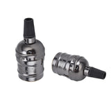 10Pcs Retro Lamp Holder Durable Elegant Aluminum Ceiling Bulb Socket for E26 E27 Bulb