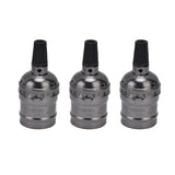 10Pcs Retro Lamp Holder Durable Elegant Aluminum Ceiling Bulb Socket for E26 E27 Bulb