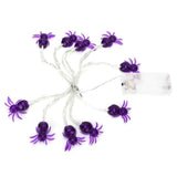 Halloween Lights LED Purple Spider Shape Decorative String Lights for Festival Party Indoor Outdoor Decoration In Australia - Darrahopens
