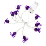 Halloween Lights LED Purple Spider Shape Decorative String Lights for Festival Party Indoor Outdoor Decoration In Australia - Darrahopens