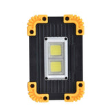 Mini LED Flood Light COB Emergency Flood Light USB Charging Double Square Camping Light Tent Work Light for Outdoor In Australia - Darrahopens