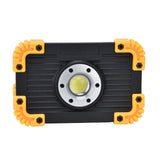 LED Emergency Flood Light Mini COB Work Light Portable Round USB Charging Camping Light for Outdoor In Australia - Darrahopens