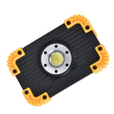 LED Emergency Flood Light Mini COB Work Light Portable Round USB Charging Camping Light for Outdoor In Australia - Darrahopens